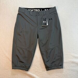 Under Armour Youth Utility Softball Pants Gray YXL 1375667 NWT